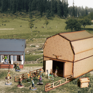 ferme herschel walking dead all out off war