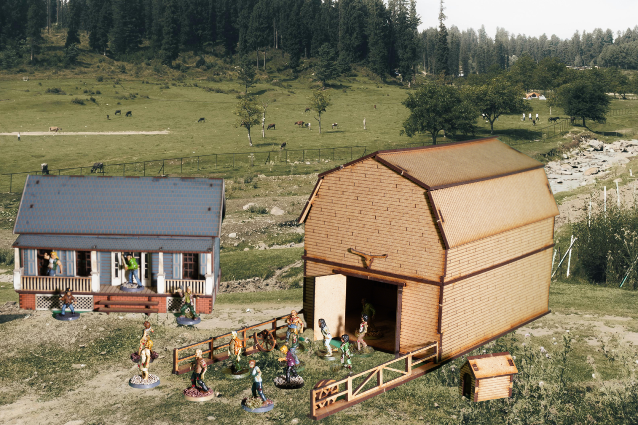 ferme herschel walking dead all out off war