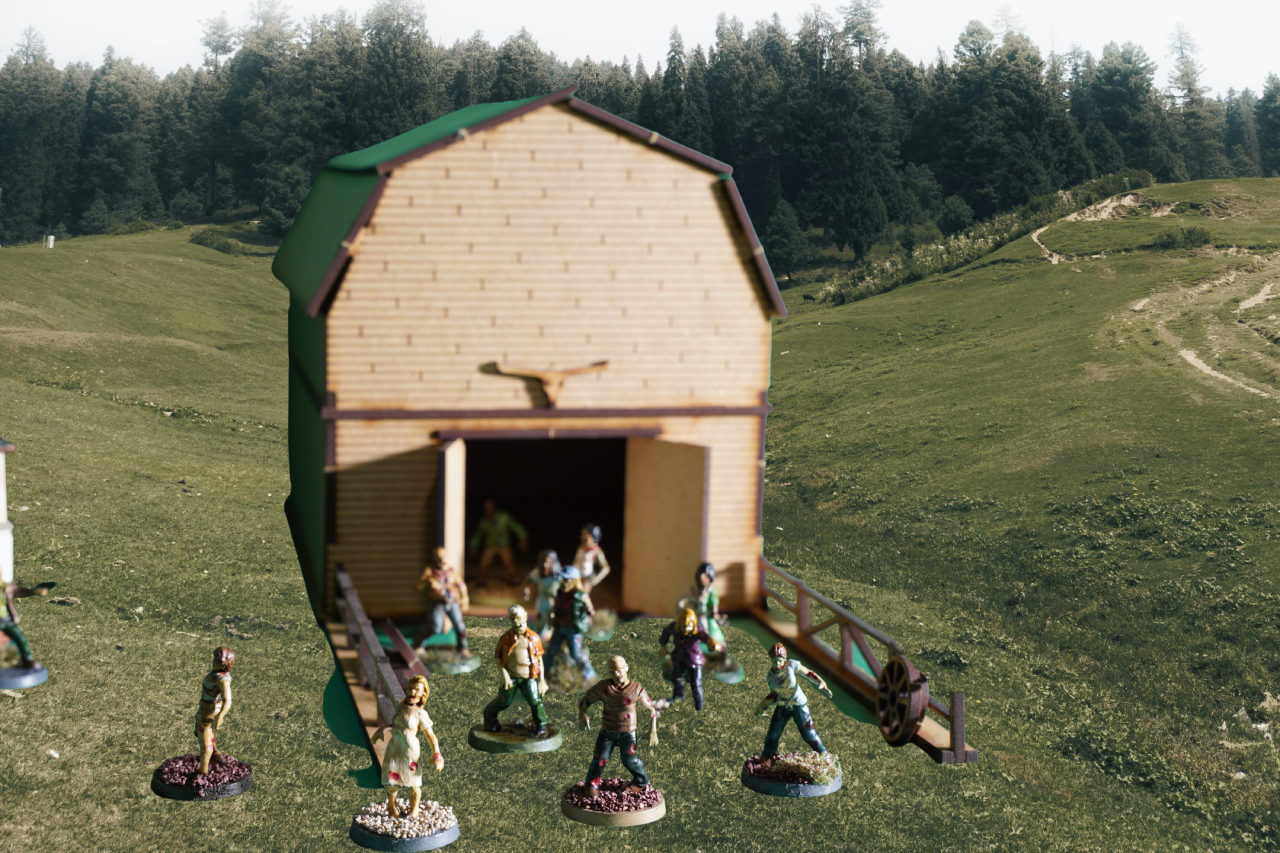 figurines the walking dead